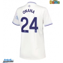 Aston Villa Amadou Onana #24 Tredjedrakt Dame 2025-26 Kortermet